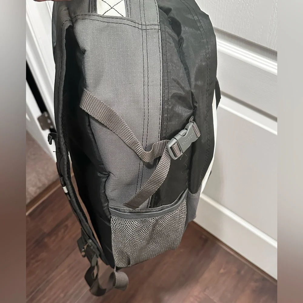 Outdoors Black and Gray Backpack